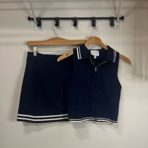 Navy Blue Tennis Set